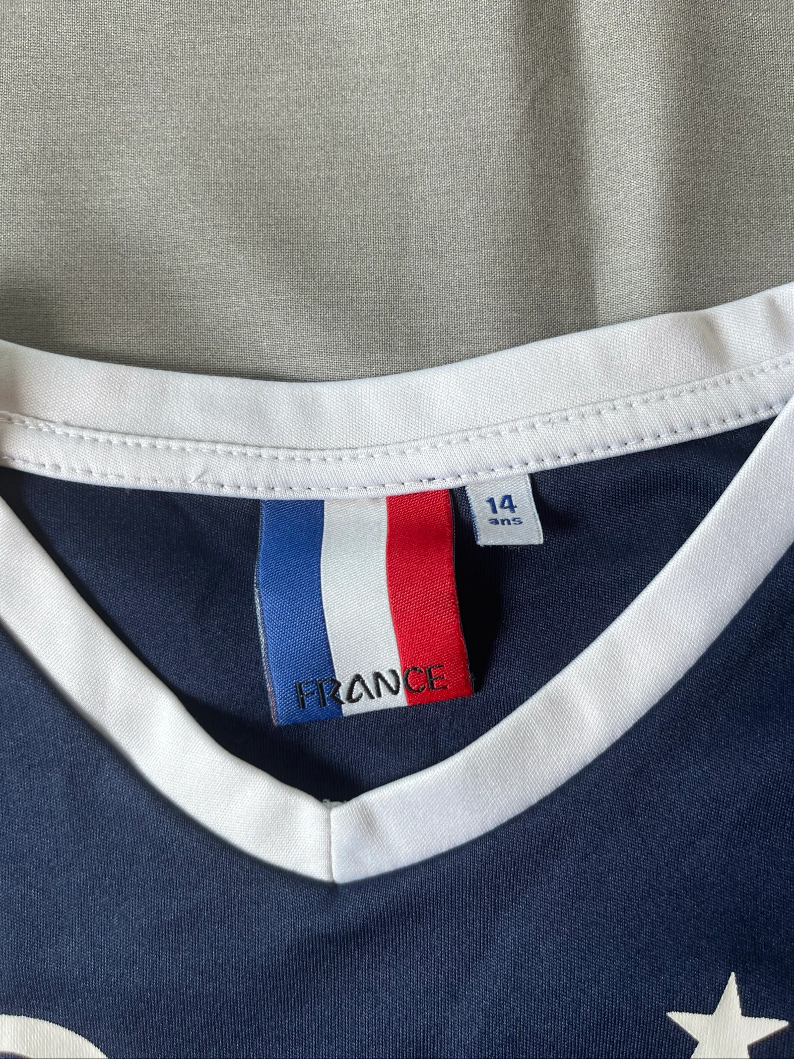 Camiseta Esportiva da França - Tamanho 14 anos - – photo 2
